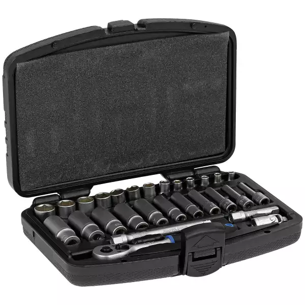 HYLSYSARJA 1/4" 28-OS. 4-14MM PITKÄT JA LYHYET - Hylsyt - 440 - 1