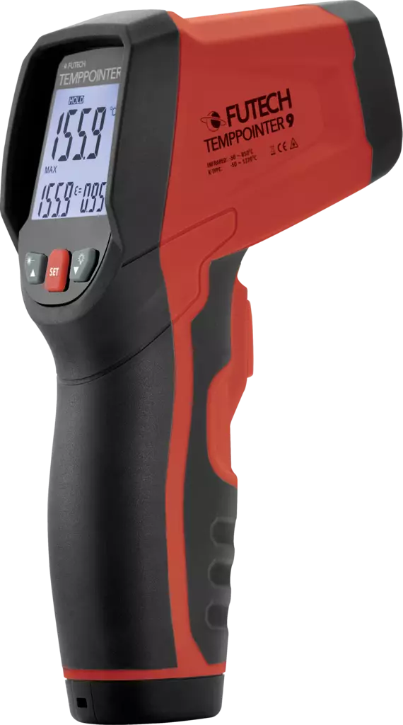 INFRAPUNA LÄMPÖMITTARI AG307 FUTECH -50-800ASTETTA - Lasermittalaitteet - 4140 - 1