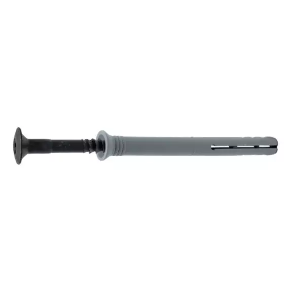 LISTATULPPA 5X40MM MUSTA 200KPL/LTK - Proput, ankkurit ja tulpat - 8410 - 1