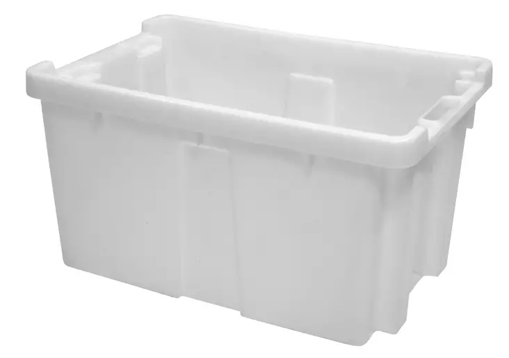 MUUTTOLAATIKKO 45L VALK. ELINTARV.HYVÄKSYTTY - Korit ja laatikot - 2450 - 1