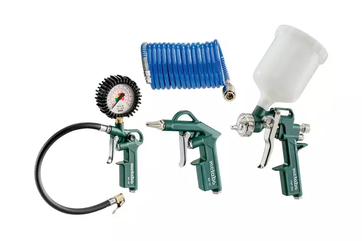 PAINEILMATYÖKALUSETTI LPZ 4-OSAINEN 601585000 METABO - Paineilmalaitteet ja tarvikkeet - 5290 - 1