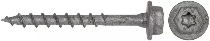 PUURUUVI 8,0X75MM HEX MFTH8075 MFT XLNT C4 50KPL - Yleisruuvit ja puuruuvit - 3540 - 1