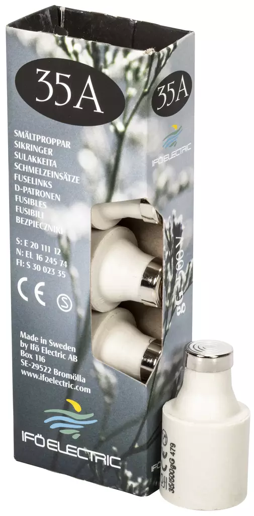 SULAKE 35A 5 KPL - Sähköasennustarvikkeet, rasiat ja sulakkeet - 960 - 1