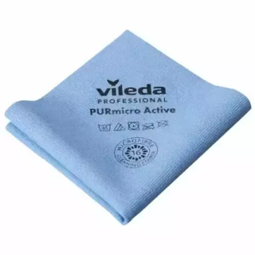 VILEDA PURMICRO ACTIVE LIINA SININEN 38X35 - Siivousvälineet - 8520 - 1