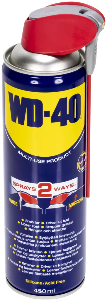 WD-40 MONITOIMIÖLJY 450ML SMARTSTRAW - Rasvat ja voitelu - 2200 - 1