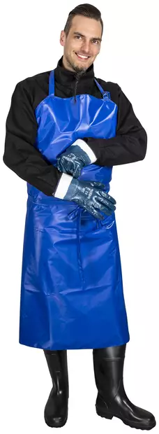 ESILIINA PVC SININEN 120X103CM - Suojahaalarit ja suojavaatteet - 2520 - 1