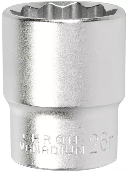 HYLSY 1/2"- 26MM 12-KULMA MATTA - Hylsyt - 1570 - 1