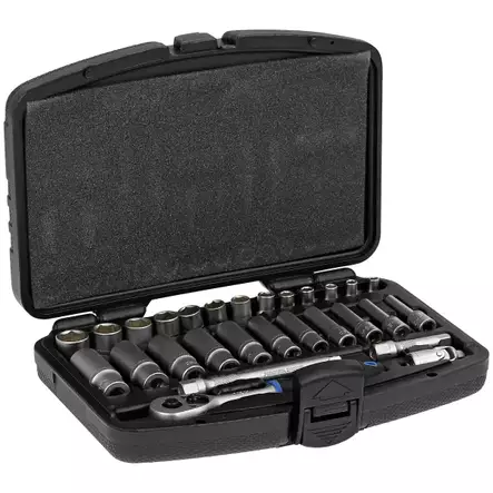 HYLSYSARJA 1/4" 28-OS. 4-14MM PITKÄT JA LYHYET - Hylsyt - 440 - 1
