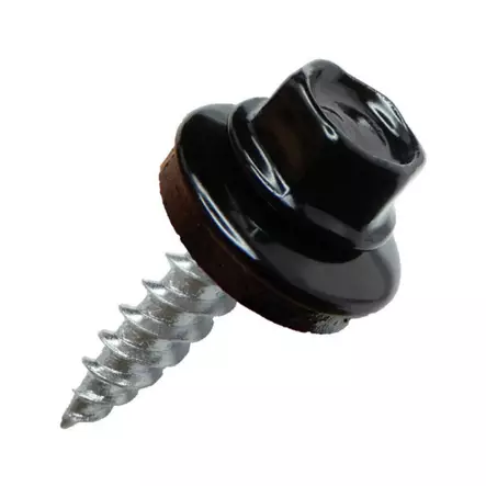 KATERUUVI 4,8X25MM MUSTA RR33 250KPL/LTK TERÄVÄKÄRKINEN - Kateruuvit - 7140 - 1