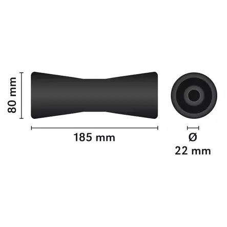 KÖLIRULLA 22X185MM MUOVINEN - Venetelat - 8730 - 2
