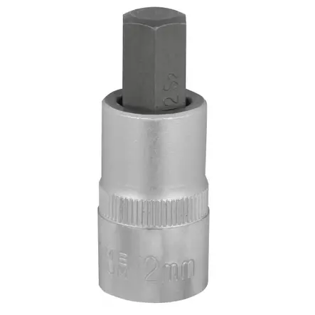 KUUSIOKOLOKÄRKIHYLSY 1/2" S2 12MM - Kuusiokoloavaimet - 1720 - 1