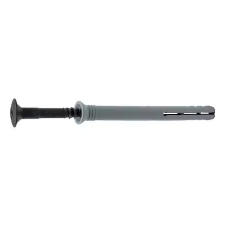 LISTATULPPA 5X40MM MUSTA 200KPL/LTK - Proput, ankkurit ja tulpat - 8410 - 1
