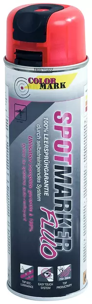 MAALI MERKINTÄ PUNAINEN TIP201486 500ML FLUORI SPOT - Tie- ja merkintämaalit - 4440 - 1