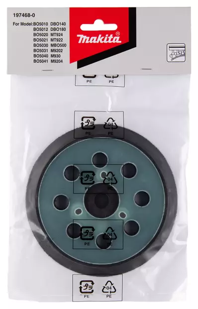 MAKITA HIOMA-ALUSTA 125MM 197468-0 - Hiomakoneet - 8950 - 2
