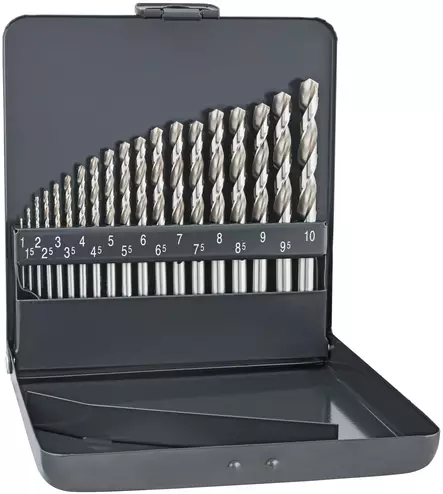 METALLIPORANTERÄSARJA 19-OS 1-10MM HSS PRO - Poranterät - 2130 - 1