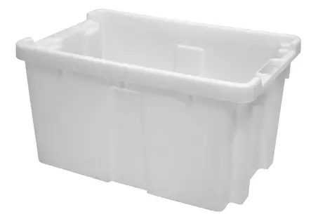 MUUTTOLAATIKKO 45L VALK. ELINTARV.HYVÄKSYTTY - Korit ja laatikot - 2450 - 1