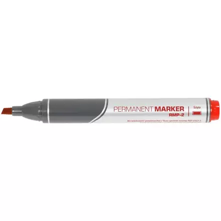 PERMANENTTITUSSI PUNAINEN 2-4MM VIISTOKÄRKI - Merkkauskynät - 9040 - 1