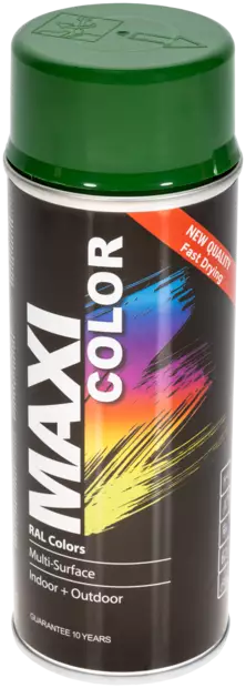 SPRAYMAALI VIHREÄ TIP1008 MOTIP 400ML RAL6002 - Spraymaalit - 3960 - 1
