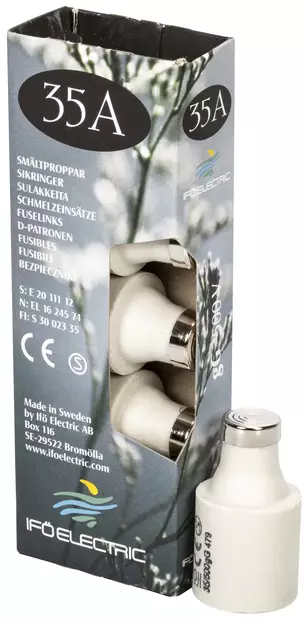 SULAKE 35A 5 KPL - Sähköasennustarvikkeet, rasiat ja sulakkeet - 960 - 1