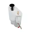 JEREMIAS PIIPPUSÄILIÖ OVAALI 22L RST ø 115mm - Savupiiput - 9150 - 1