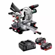 METABO AKKUJIIRISAHA KGS 18 LTX BL 216 + 2 x 8,0Ah - Jiirisirkkelit - 5380 - 1