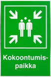 OPASTE 200X300 KOKOONTUMISPAIKKA ALU - Kilvet, opasteet ja liikenteenohjaus - 460 - 1