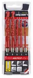 PORANTERÄSARJA 5-OS 4-10MM PROFI MULTICUT 1/4" - Poranterät - 1120 - 1