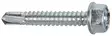 PORARUUVI 6,3X50MM 20KPL KUUSIOKANTA M10 AP6 - Porakärkiruuvit - 1500 - 1