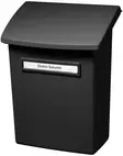 POSTILAATIKKO MUSTA VÄLIKANNELLA - Postilaatikot - 200 - 1