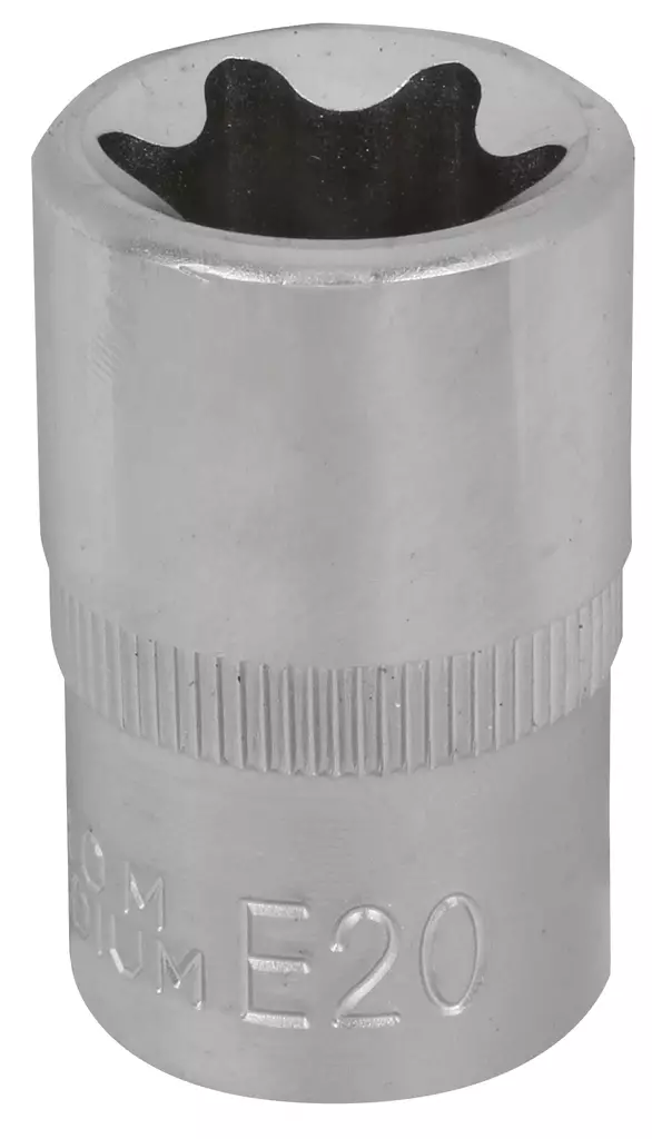 HYLSY 1/2" E-TORX E20 (NAARAS) - Työkalusarjat - 331 - 1