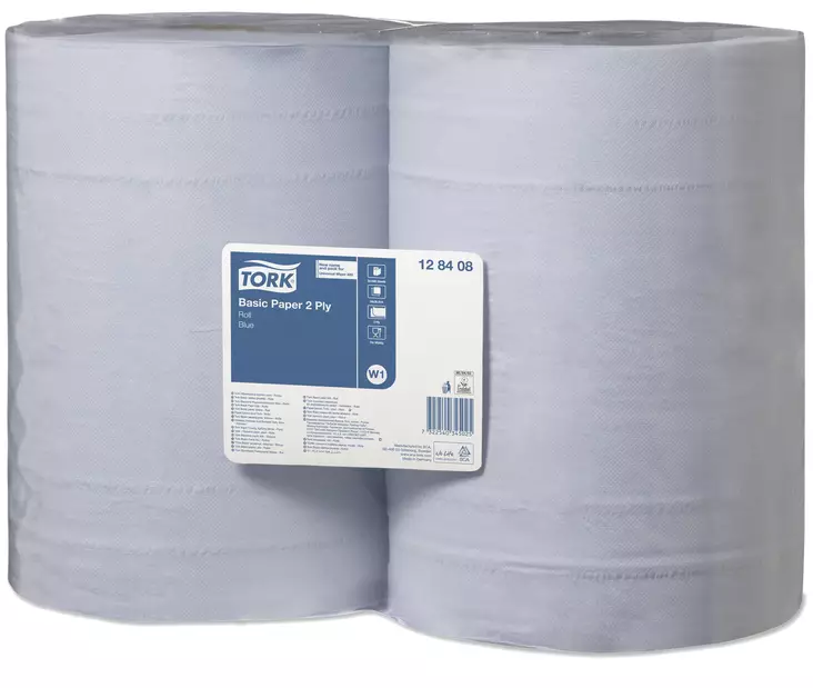 PAPERI 2-KRT SIN W1 2RLL/PKT NP128408 TORK BASIC - Talouspaperit ja wc-paperit - 3181 - 1