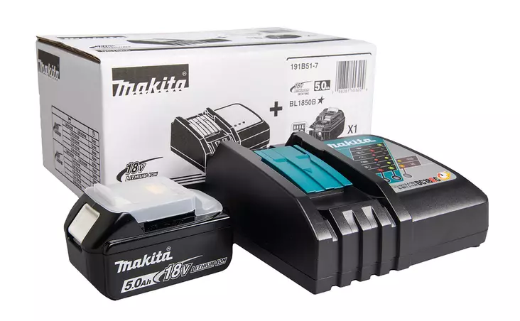 POWERPACK LXT 191B51-7 MAKITA BL1850B+5AH AKKU - Akut ja laturit - 111 - 1