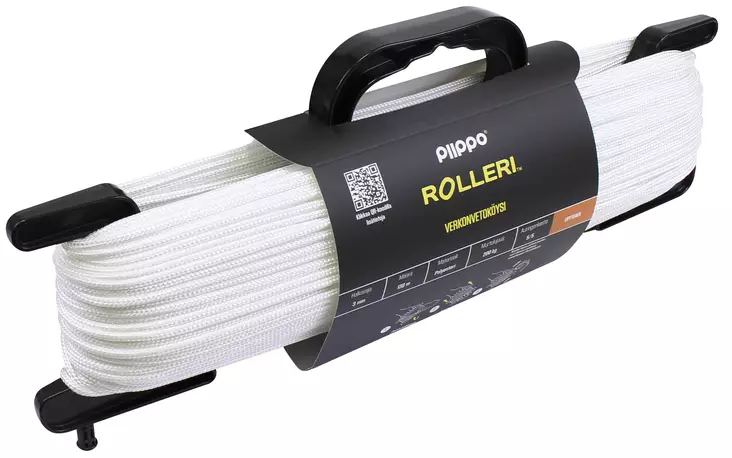 ROLLERI 3MM*130M VALKOINEN - Köydet, kiinnitysliinat ja narut - 1831 - 1