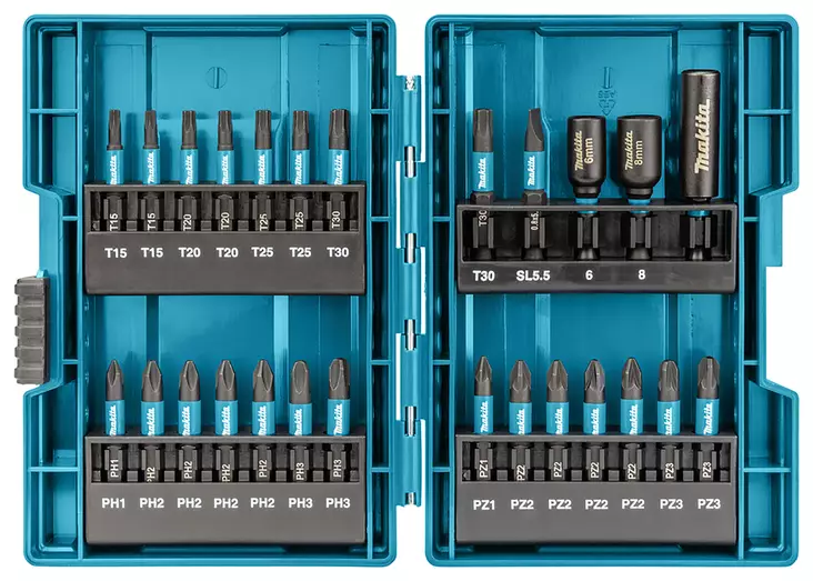 RUUVAUSKÄRKISARJA IMPACT BLACK E-03109 MAKITA 90-OS.ISKEVÄT K - Ruuvauskärjet ja ruuvaustarvikkeet - 131 - 1