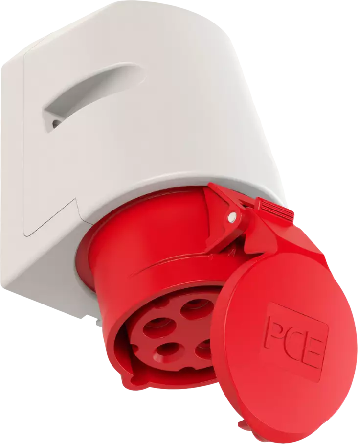 SEINÄPISTORASIA VOIMAVIRTA 16A/400V IP44 - Sähköasennustarvikkeet, rasiat ja sulakkeet - 191 - 1