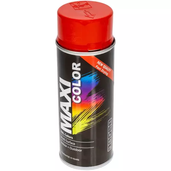 SPRAYMAALI KIRKAS PUNAINEN 400ML RAL2002 - Spraymaalit - 8721 - 1