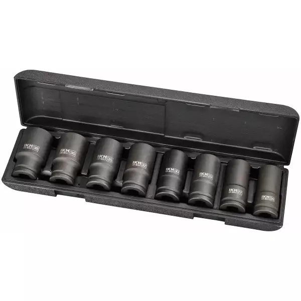 VOIMAHYLSYSARJA 3/4" 8-OS. 26-38MM PITKÄ - Hylsyt - 441 - 1