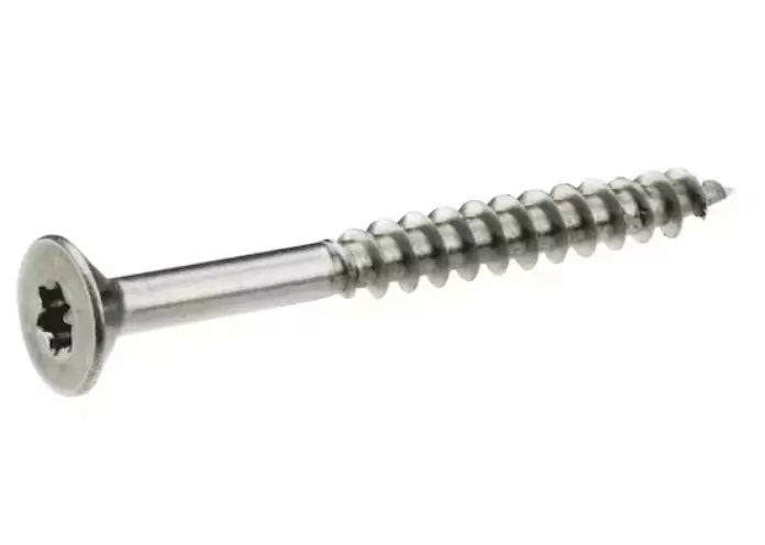 YLEISRUUVI 5X100MM A2/RST UPPOKANTA TX25 100KPL/LTK - Yleisruuvit ja puuruuvit - 6071 - 1