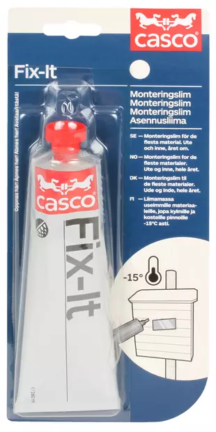 ASENNUSLIIMA -15AST 160ML FIX-IT - Liimat, lukitteet ja tiivistäminen - 1771 - 1