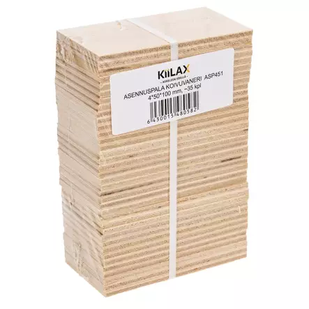 ASENNUSPALA VANERI 4X50X100MM 35KPL - Asennustarvikkeet - 1171 - 2
