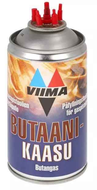 BUTAANIKAASU 405/300ML WKBU001 SIS.SUUTTIMET - Kaasupatruunat - 3571 - 1