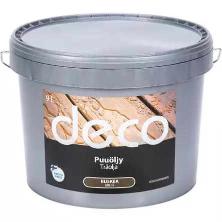 DECO PUUÖLJY V PREMIUM 9L RUSKEA - Puuöljyt ja terassiöljyt - 1521 - 1