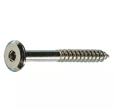 HUONEKALURUUVI ST/MSG 6,3X80MM - Kalustehelat - 7421 - 1
