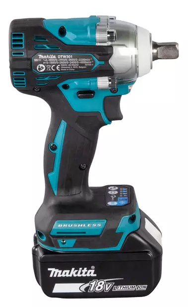 MAKITA ISKEVÄ MUTTERINVÄÄNNIN 18V LXT ® DTW301Z - Mutterinvääntimet - 8981 - 2