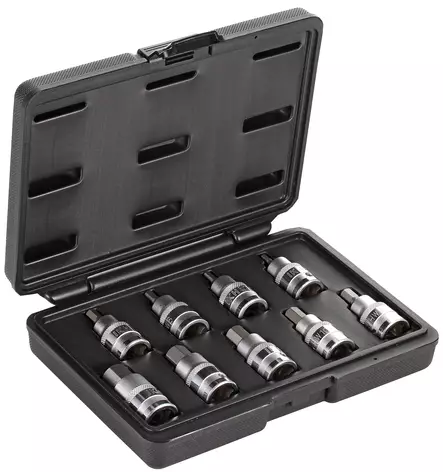 KUUSIOKOLOHYLSYSARJA 1/2" 9-OS. 4-17MM - Työkalusarjat - 2781 - 1