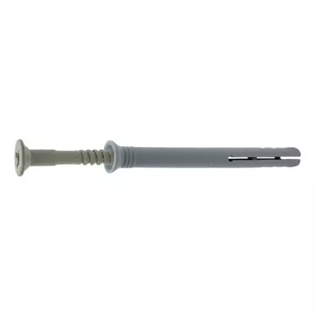LISTATULPPA 5X40MM HARMAA 200KPL/LTK - Proput, ankkurit ja tulpat - 8411 - 1