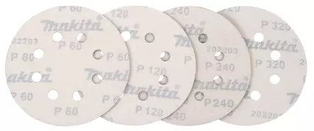 MAKITA HIOMAPYÖRÖLAJITELMA 125MM 20KPL D-77229 - Käsihiomatarvikkeet - 9021 - 2