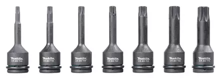 MAKITA VOIMAHYLSYSARJA E-23628 IMPACT BLACK 1/2" T30-T70, 7-osaa - Mutterinvääntimet - 8991 - 2