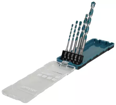 MONIKÄYTTÖPORANTERÄSARJA 5-OS. 1/4" 4-10MM E-16732 MAKITA - Poranterät - 11 - 2