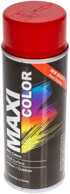 SPRAYMAALI PUNAINEN TIP1006 MOTIP 400ML RAL3001 - Spraymaalit - 3561 - 1